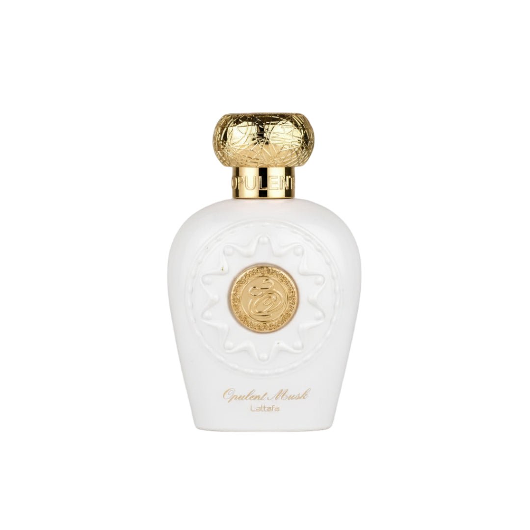 Botol Opulent Musk Lattafa wangian unisex bau powdery floral pilihan ramai Malaysia