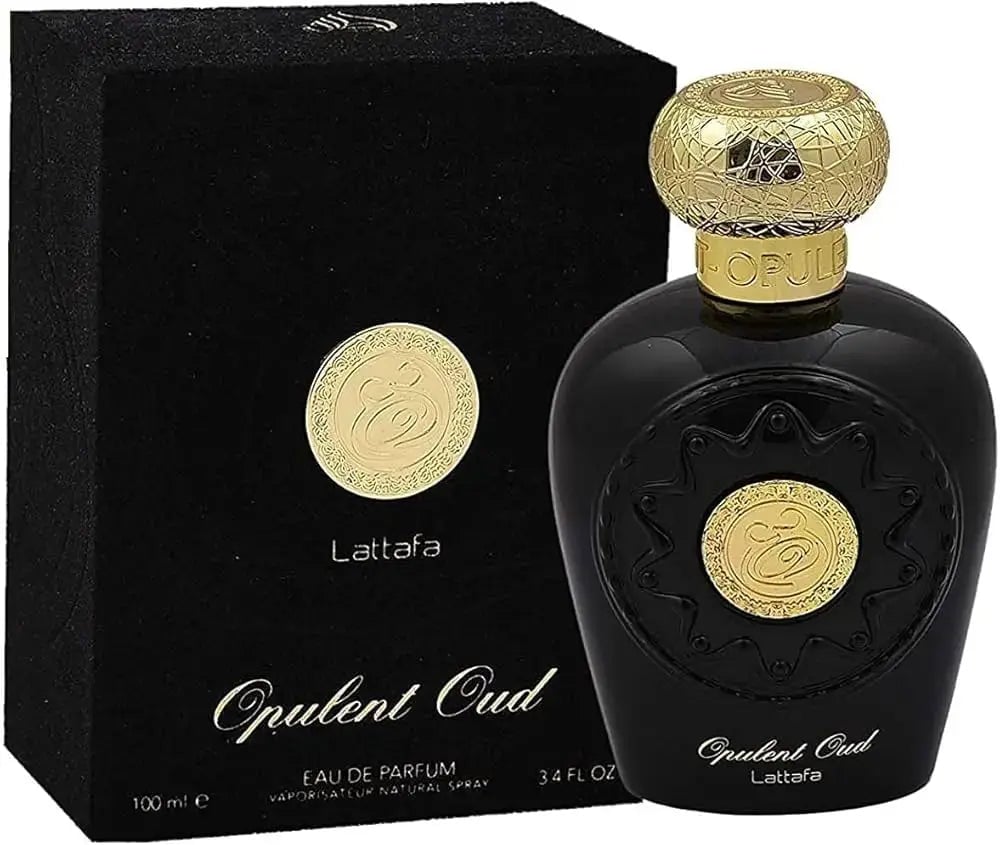 Opulent Oud Black perfume by Lattafa unisex perfume 100 ml EDP