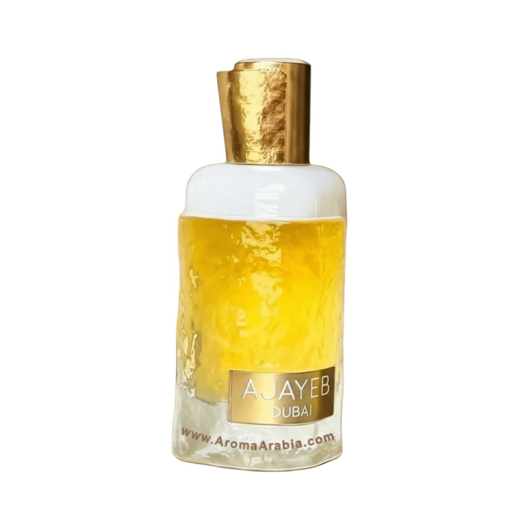 Perfume Ajayeb Dubai Portrait Lattafa – bau oriental amber yang mewah dan menawan