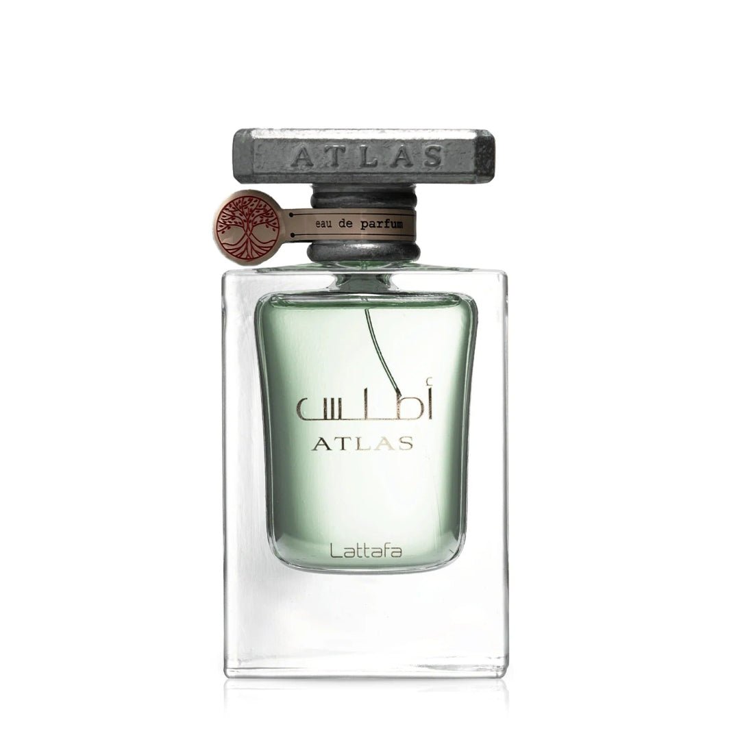 Perfume lelaki Atlas Lattafa original Malaysia – minyak wangi laut & kayu yang tahan lama