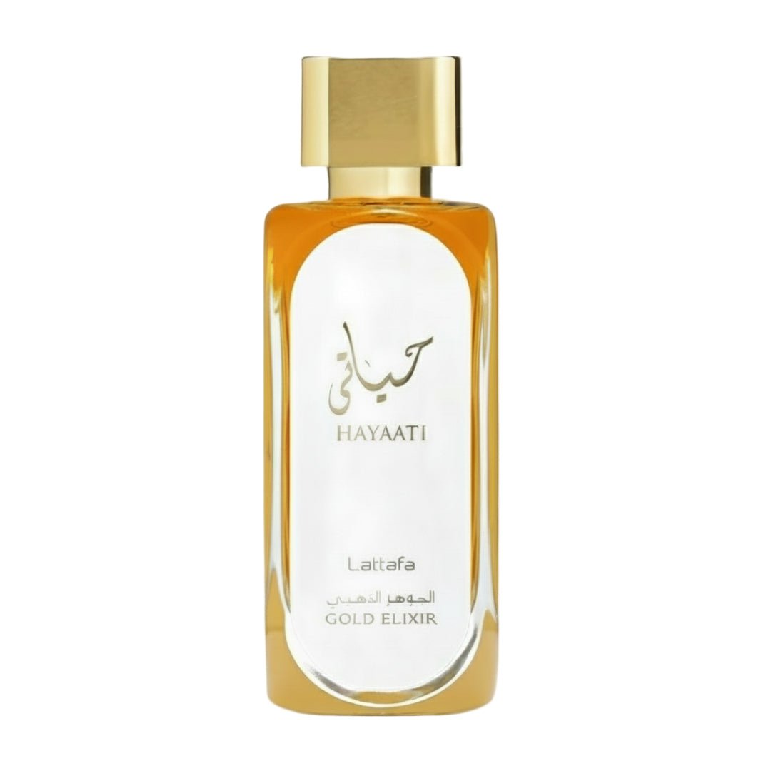 Perfume unisex Hayaati Gold Elixir original Malaysia – minyak wangi fruity sweet & elegant