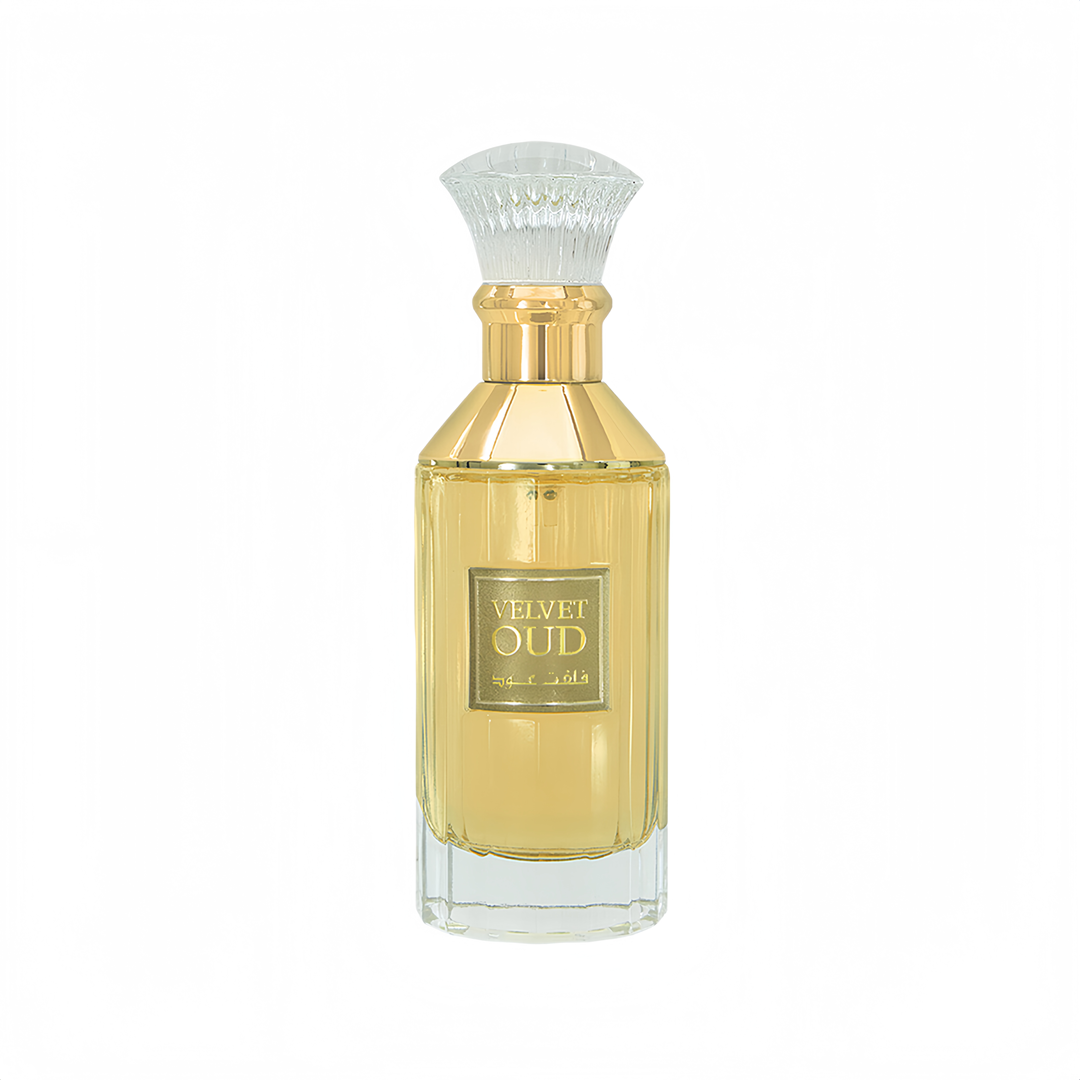 Botol Velvet Oud Lattafa wangian lelaki bau oud gelap woody pilihan ramai Malaysia