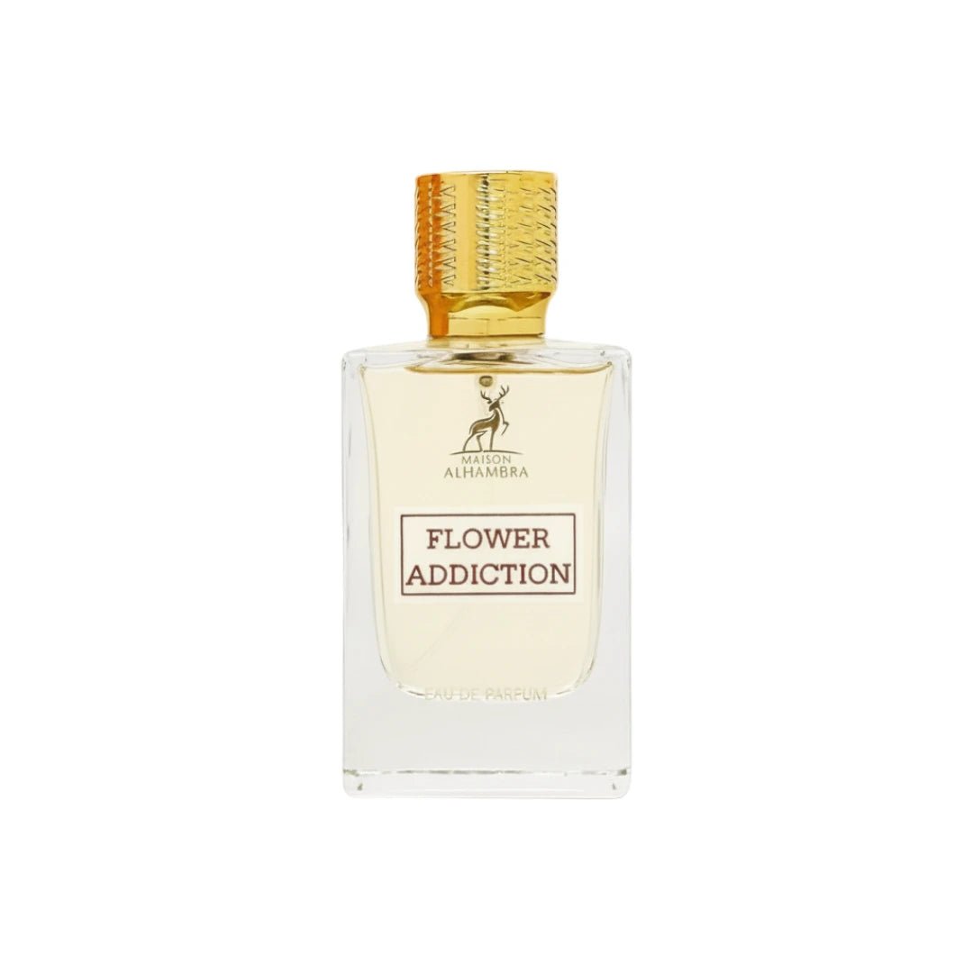Botol Flower Addiction Alhambra wangian lelaki bau floral spicy maskulin pilihan Malaysia