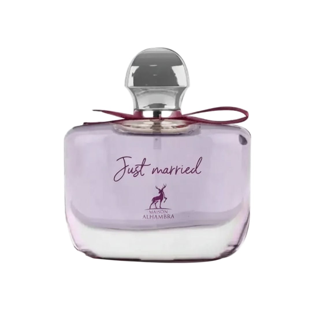 Botol Just Married Maison Alhambra wangian wanita bau floral creamy pilihan ramai Malaysia