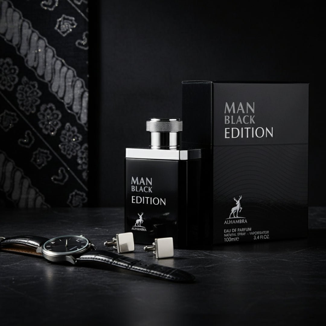 Man Black Edition bersama jam & cufflinks, gaya gentleman Malaysia