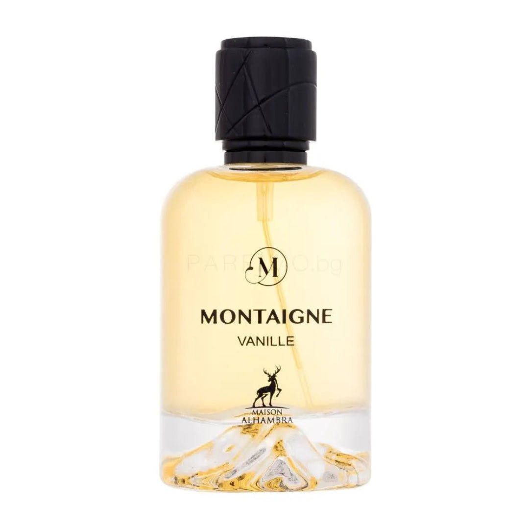 Perfume Montaigne Vanille original Malaysia – minyak wangi vanila, caramel & amber lembut