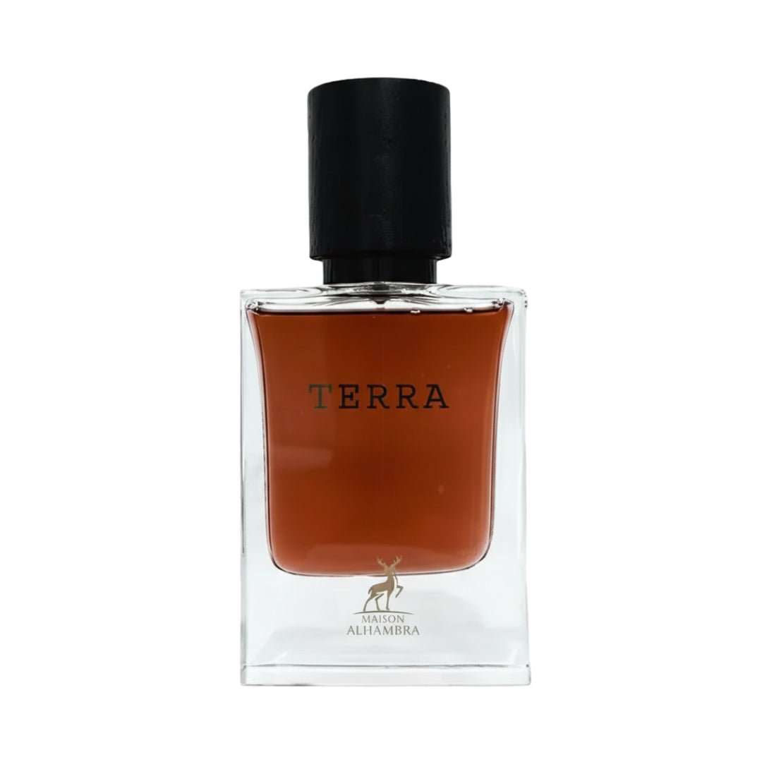 Terra 50ml Bottle – Maison Alhambra Perfume (Unisex Oriental Woody Earthy Scent)