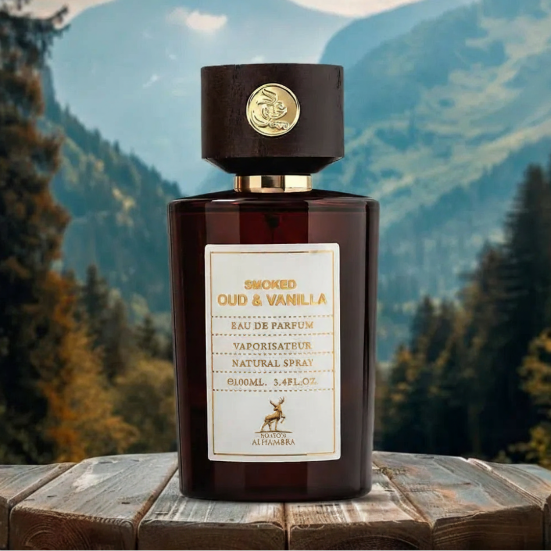 Smoked Oud Vanilla 100 ml by Maison Alhambra – minyak wangi oud creamy & mewah Malaysia