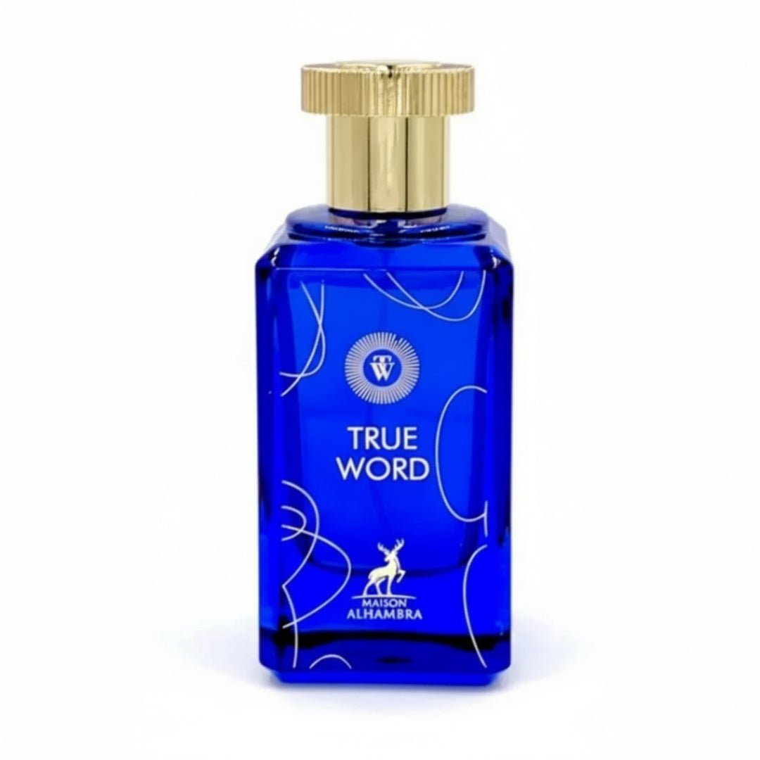 Botol True Word Maison Alhambra wangian unisex bau warm spicy kayu pilihan ramai Malaysia