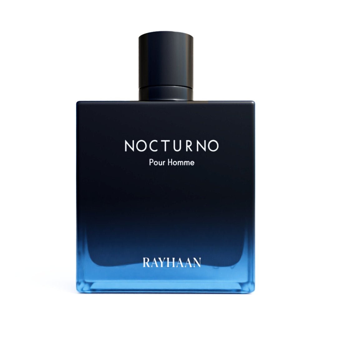 Botol Nocturno Rayhaan wangian lelaki bau spicy woody pilihan ramai Malaysia