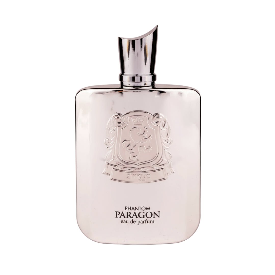 Perfume lelaki Phantom Paragon Zimaya original Malaysia – minyak wangi bergamot, amber & leather padu