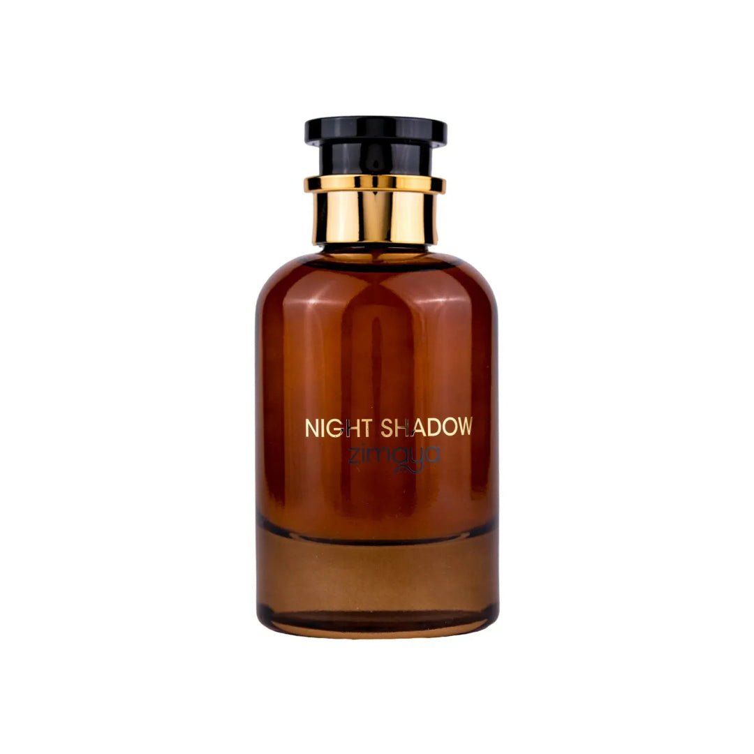 Perfume unisex Night Shadow Zimaya original Malaysia – minyak wangi oud, ambar & rempah padu