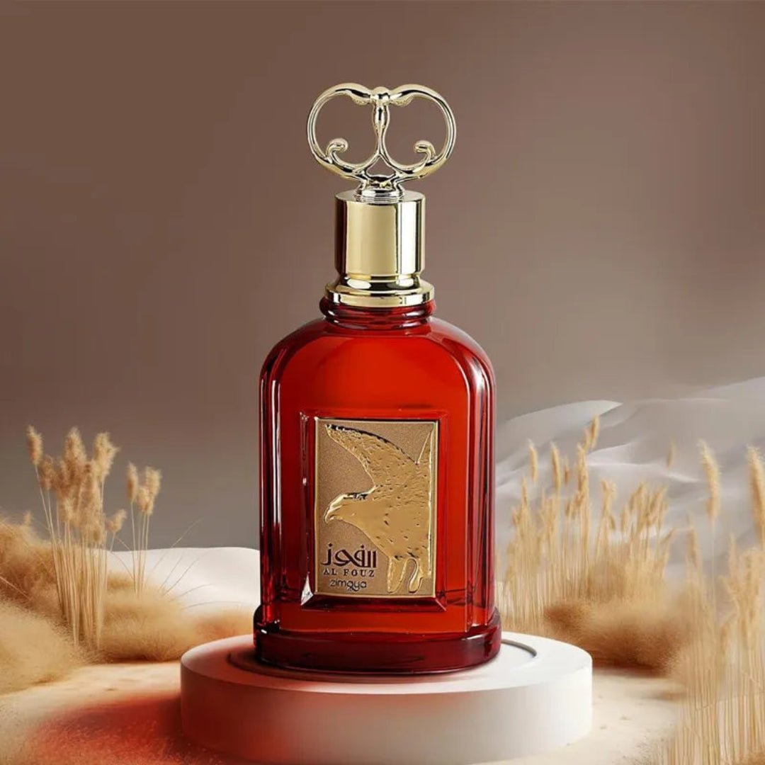 Zimaya Al Fouz unisex perfume Malaysia – bau oud, vanilla, amber & resin balsam yang menawan