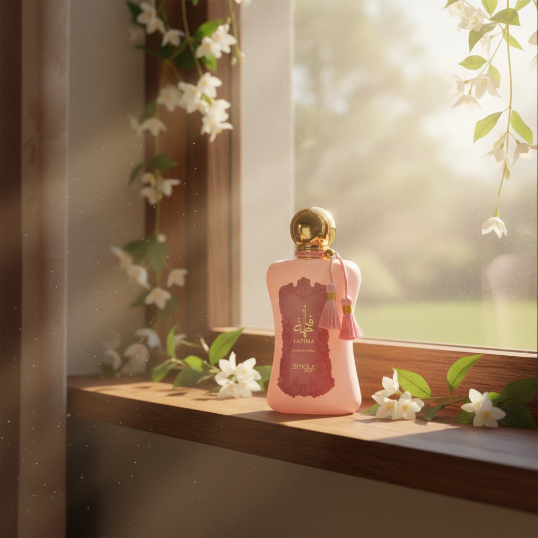 Zimaya Fatima Extrait women perfume Malaysia – bau jasmine, rose & musk yang menarik