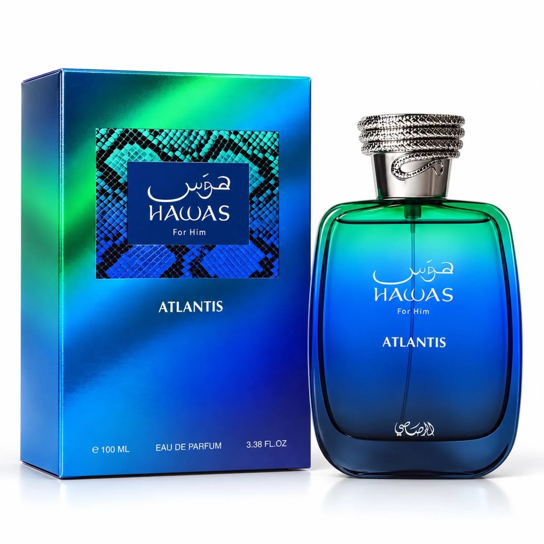 Rasasi Hawas Atlantis EDP 100ml – Marine Woody for Men