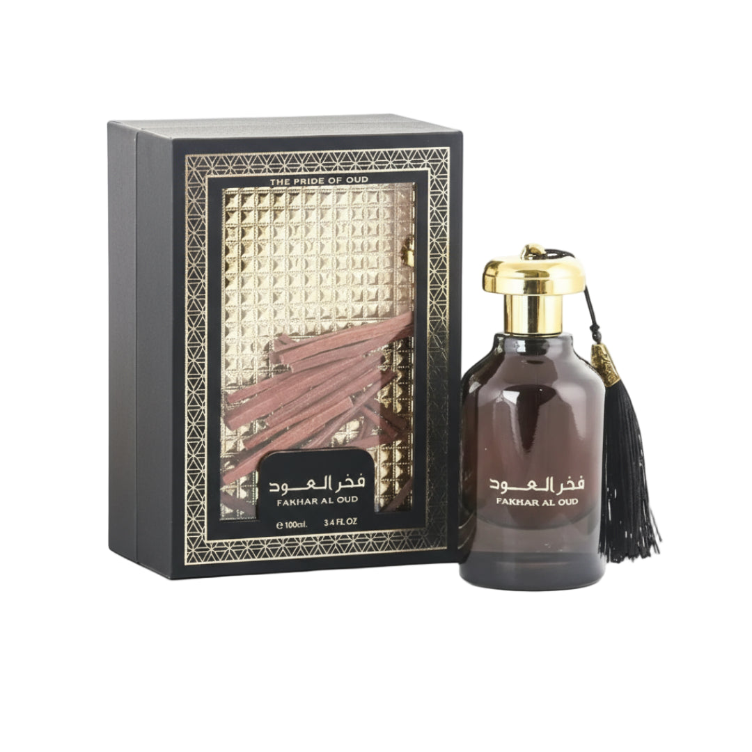 Fakhar Al Oud 100ml EDP – Ard Al Zaafaran Perfume (Unisex Oud Woody Oriental Scent)