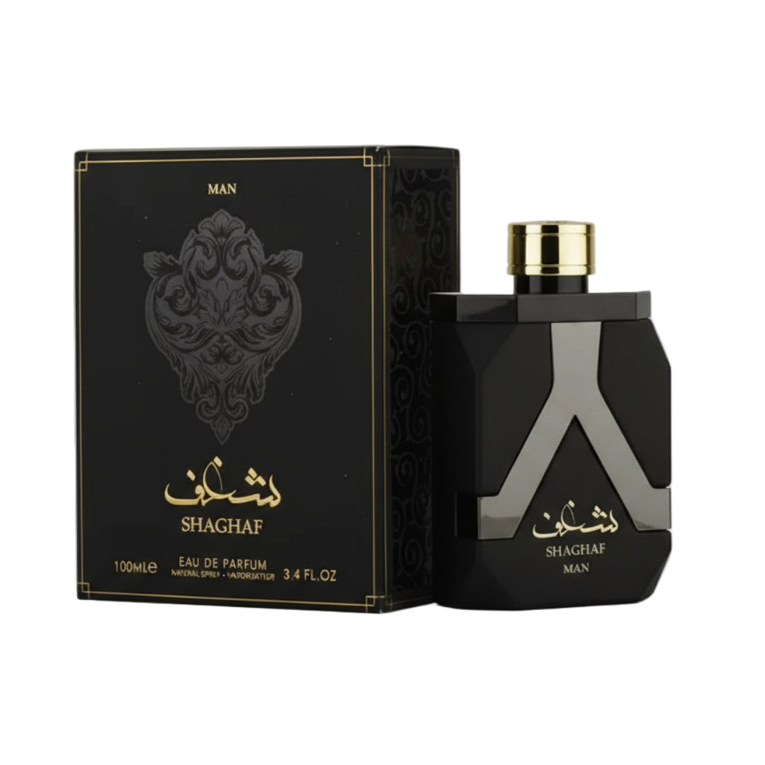 Shaghaf Man Asdaaf Lattafa perfume lelaki aroma citrus fresh woody Malaysia pilihan harian