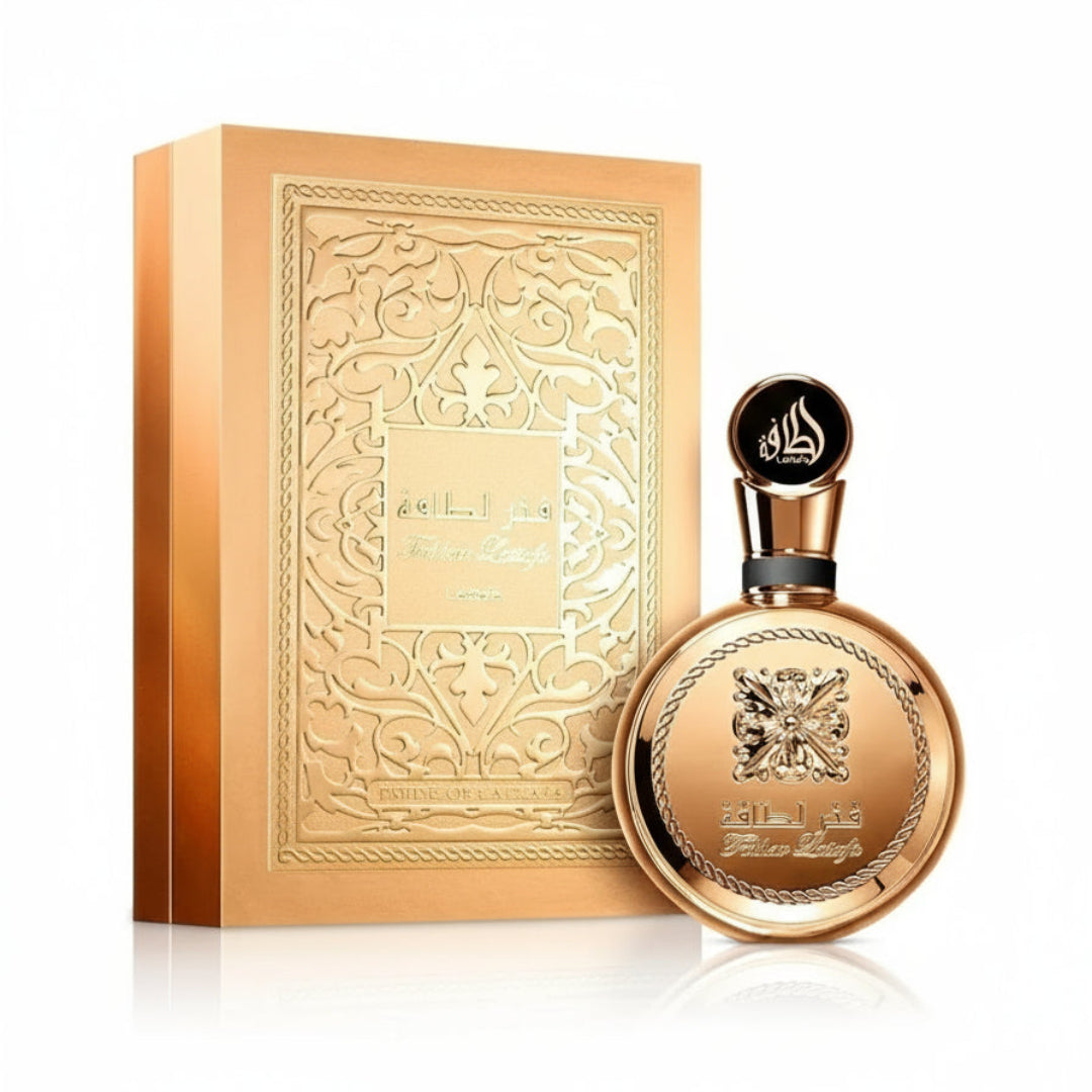 Fakhar Extrait Lattafa minyak wangi lelaki aroma smoky amber strong tahan lama Malaysia