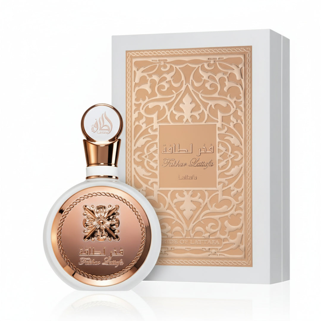 Fakhar Rose Gold Lattafa perfume wanita floral rose sweet lembut long lasting Malaysia sesuai harian