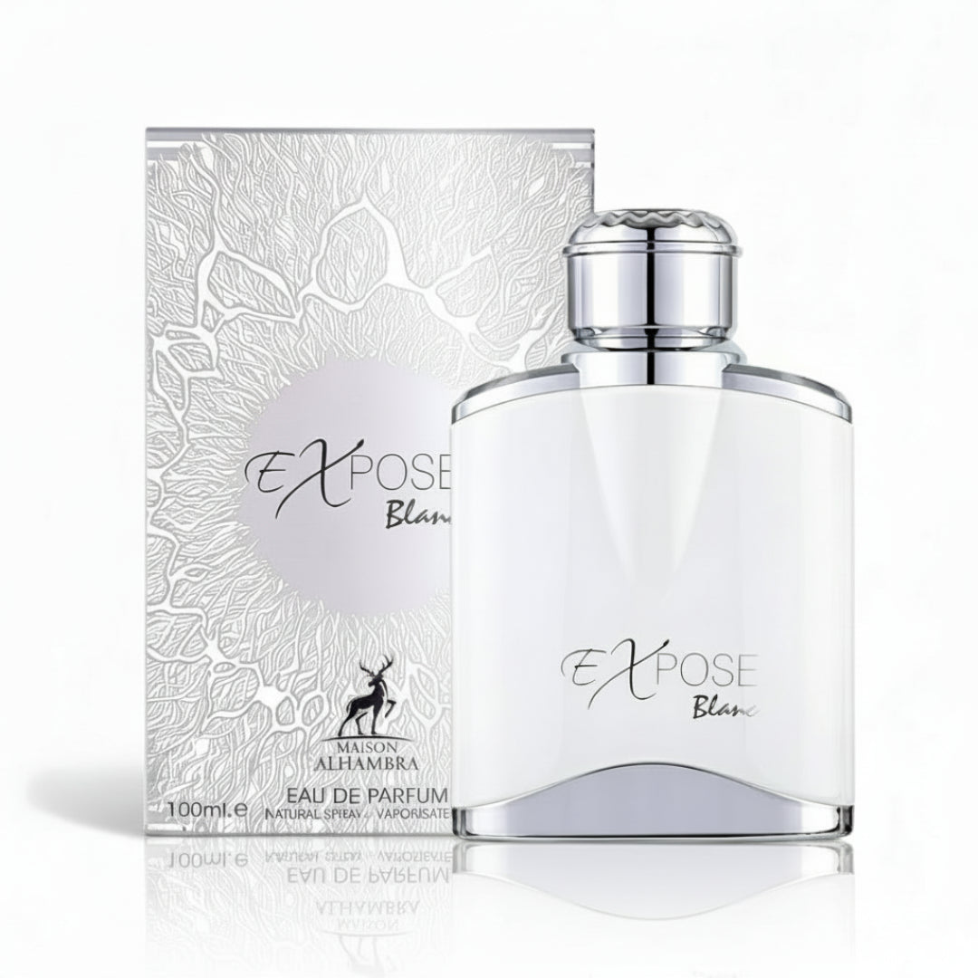 Expose Blanc by Maison Alhambra 100 ml EDP men Malaysia – haruman fresh clean woody & tahan lama