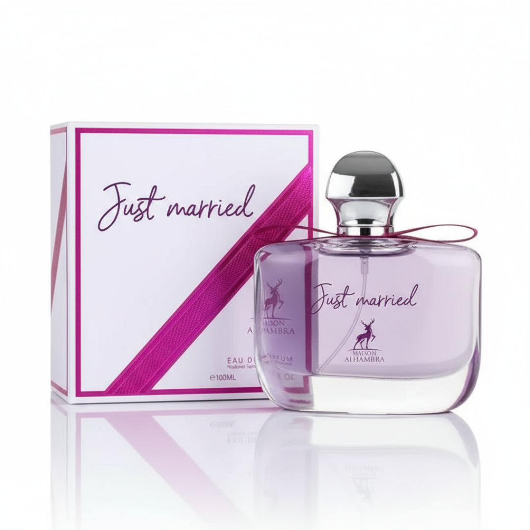 Just Married Maison Alhambra perfume wanita floral sweet lembut long lasting Malaysia sesuai harian