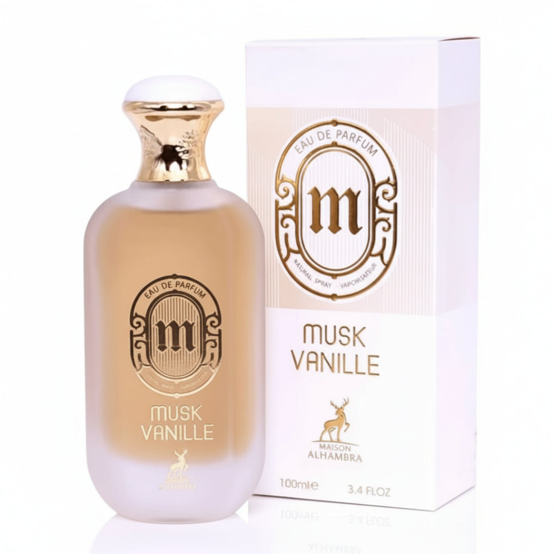 Musk Vanille by Maison Alhambra 100ml EDP