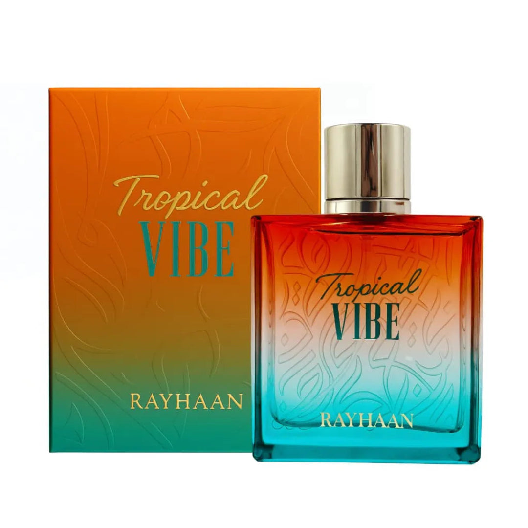 Rayhaan Tropical Vibe perfume unisex fruity fresh tropical long lasting Malaysia sesuai cuaca panas