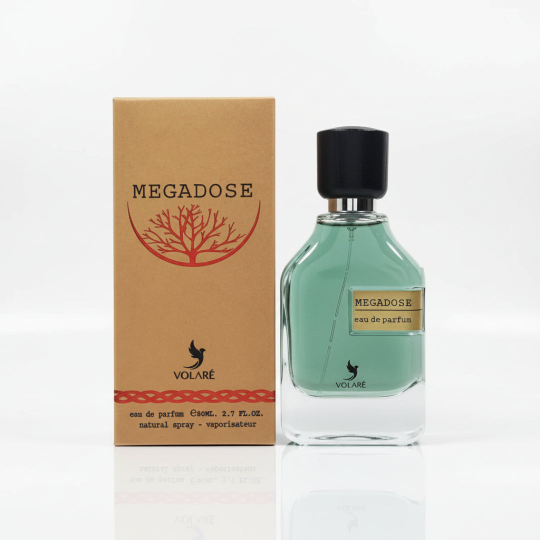 Megadose Man Atlas Volare EDP For Him 80 Ml 2.7 Edp Megados Vanilla Bergamot