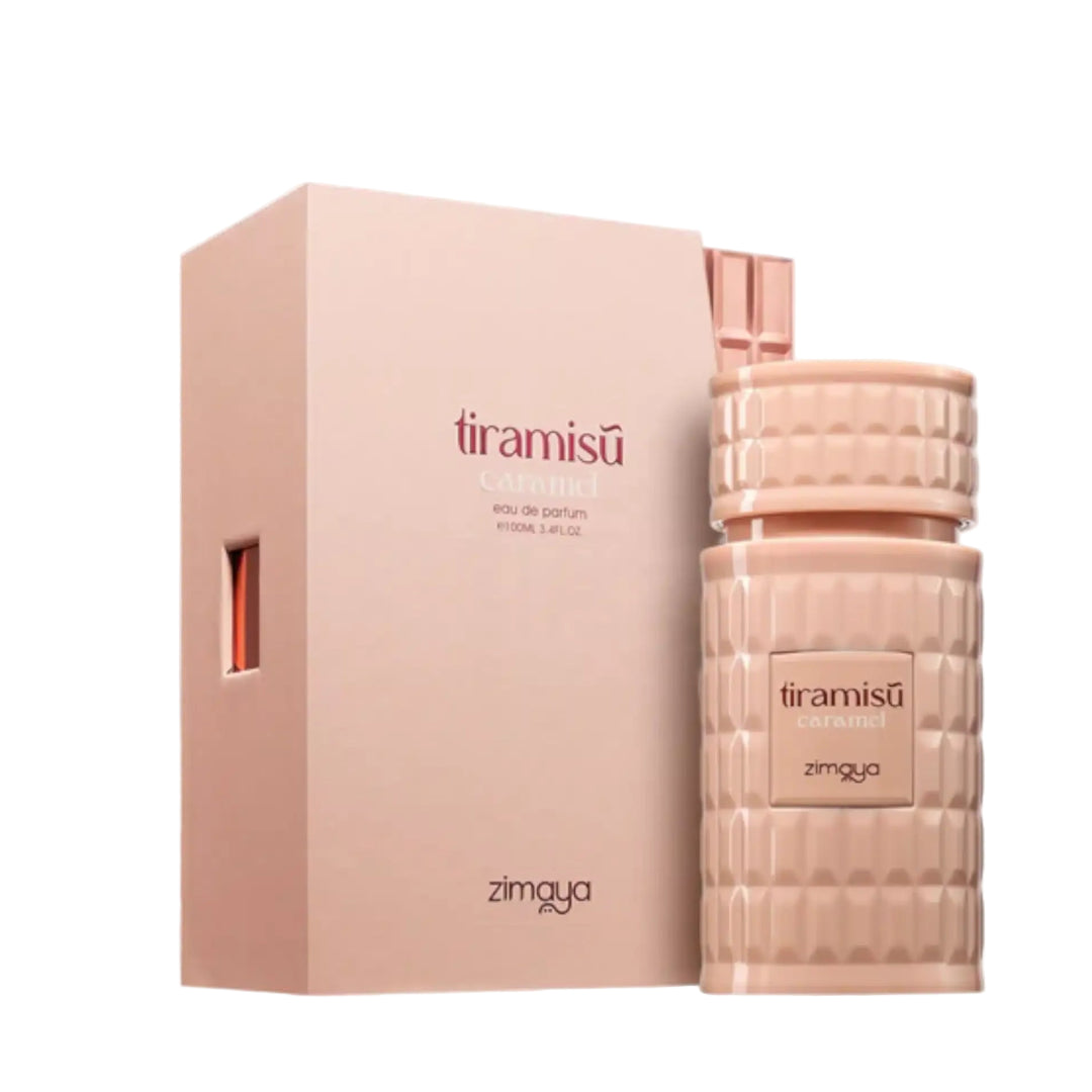 Tiramisu Caramel by Zimaya 100 ml EDP unisex Malaysia – haruman gourmand manis & tahan lama