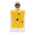 Lattafa Pride Al Areeq Gold 100ml EDP glass bottle gold cap white box WangiWorld luxury perfume bottle.