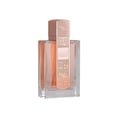 Lattafa Angham Second Song Perfume — Pink box and glass bottle with rose gold cap, featuring musical notes design.