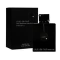 Armaf Club De Nuit Intense Man Parfum 150ml — Black perfume box and bottle with silver accents, featuring the brand name and product details | Armaf Club De Nuit Intense Man Parfum 150ml — Kotak dan botol minyak wangi hitam dengan perincian perak, memaparkan nama jenama dan butiran produk
