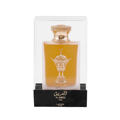 Lattafa Pride Al Areeq Gold 100ml EDP glass bottle gold cap white box WangiWorld luxury perfume bottle.