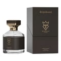Bujairami Boss Life 100ml Extrait de Parfum — Clear glass bottle with dark label, gold cap, and crown logo
