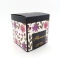 Maison Alhambra Florenza 100ml Maison Alhambra Florence — A perfume bottle and its box are displayed against a white background. The box has a floral design and the bottle is octagonal with a black ribbon. | Maison Alhambra Florenza 100ml Maison Alhambra Florence — Botol minyak wangi dan kotaknya dipamerkan berlatar