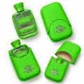Kenz de Rasasi Hawas Apex Hybrid by Kenz de Rasasi — Green glass perfume bottle with a textured green cap resembling a snake, featuring a silver label with 'HAWAS' and 'APEX HYBRID' text.