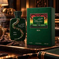 RASASI Hawas Boa by Rasasi 100ml EDP — Green textured bottle with a coiled snake design, featuring the brand name HAWAS and product name BOA. A matching green textured box is displayed beside it.
