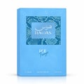 RASASI Hawas Ice Freeze by Rasasi 100ml EDP — Blue box and clear glass perfume bottle with blue cap, featuring snake skin pattern detail on the box and bottle label.