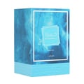 Lattafa Khamrah Waha Lattafa Perfumes 100ml EDP — Blue marbled box with white frame and Arabic text Khamrah