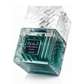 Lattafa Khamrah Waha Lattafa Perfumes 100ml EDP — Blue marbled box with white frame and Arabic text Khamrah