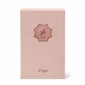Zimaya Kibria Glory — Rose gold perfume bottle with crown cap and matching textured box, both featuring embossed Arabic script and 'KIBRIA GLORY' text.