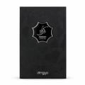 Zimaya Kibria Supremo — Black textured box and black crown-topped perfume bottle with Arabic calligraphy and 'KIBRIA SUPREMO' text.