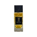 Bujairami Mafia Boss — Clear glass perfume bottle with gold liquid next to a black presentation box with gold logo and text