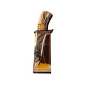 French Avenue Obsidian Eau De Parfum 100ml — A gold and black perfume bottle with ornate gold detailing stands next to its matching black box with gold artistic accents. | French Avenue Obsidian Eau De Parfum 100ml — Botol minyak wangi emas dan hitam dengan perincian emas berukir berdiri di sebelah kotak hitamnya yang