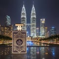 Rose Mystery Intense di KLCC Esplanade malam