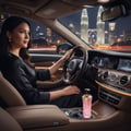 tibyan al wataniah wanita steering kereta malam kl