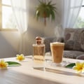 Heibah atas meja kopi pagi, vibe tenang segar Malaysia