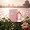 Heibah di Marina Putrajaya, permukaan air berkilau pink