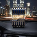 al azal kereta malam kl lampu bandar malaysia