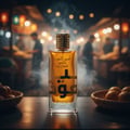 Perfume Ameer Al Oudh Intense Oud dengan suasana pasar malam Malaysia – bau oud smoky manis